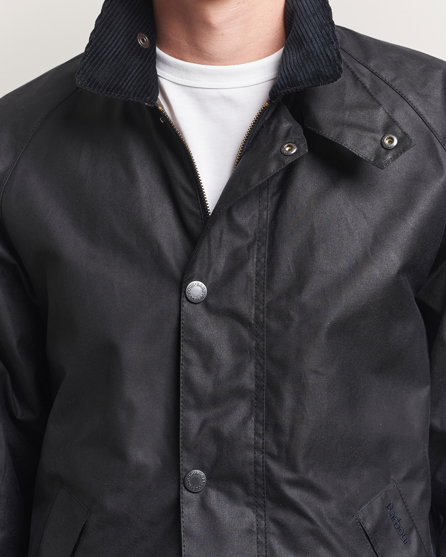 Herr | Jackor | Barbour Lifestyle | Tracker Wax Jacket Navy