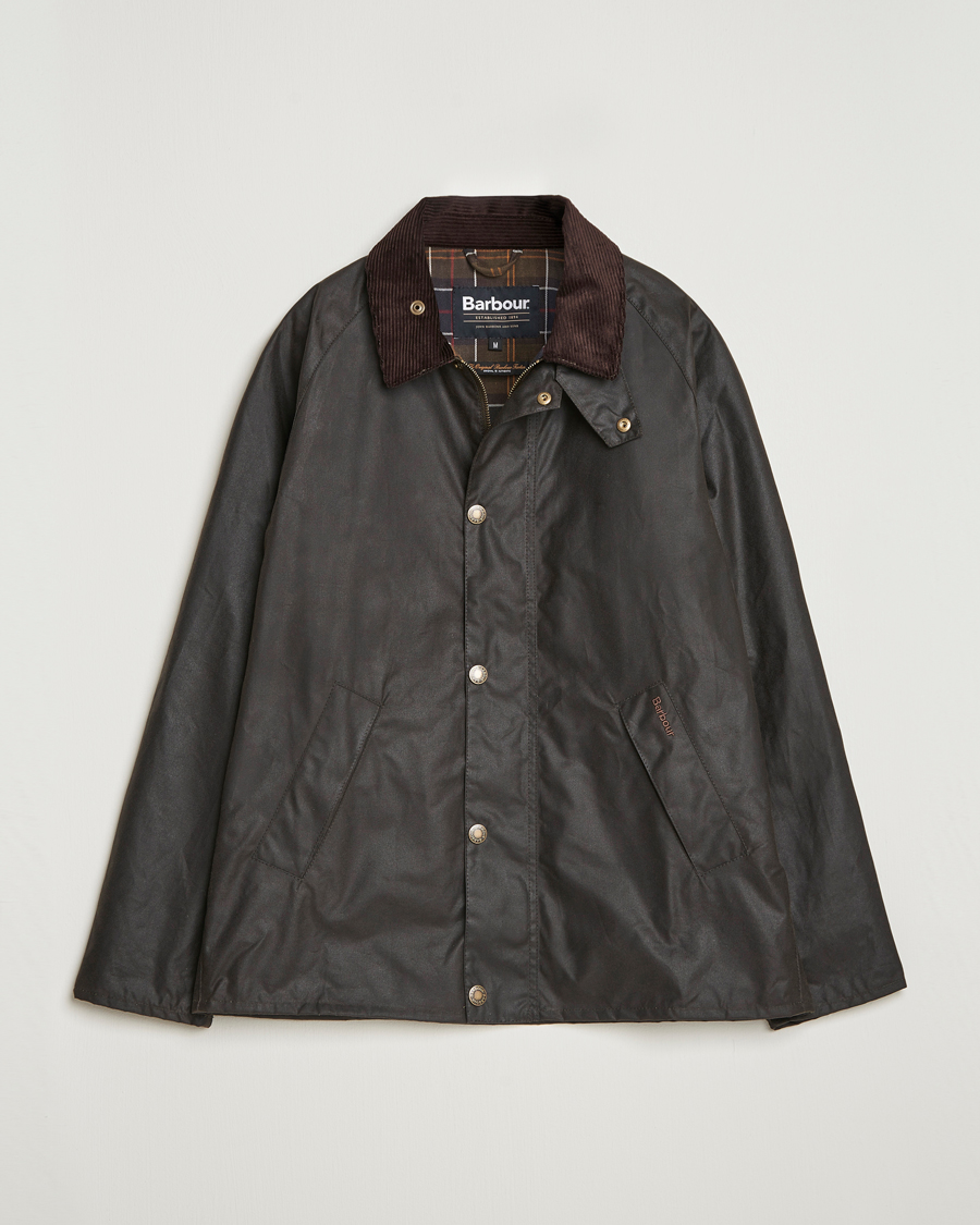 Herr | Jackor | Barbour Lifestyle | Tracker Wax Jacket Olive