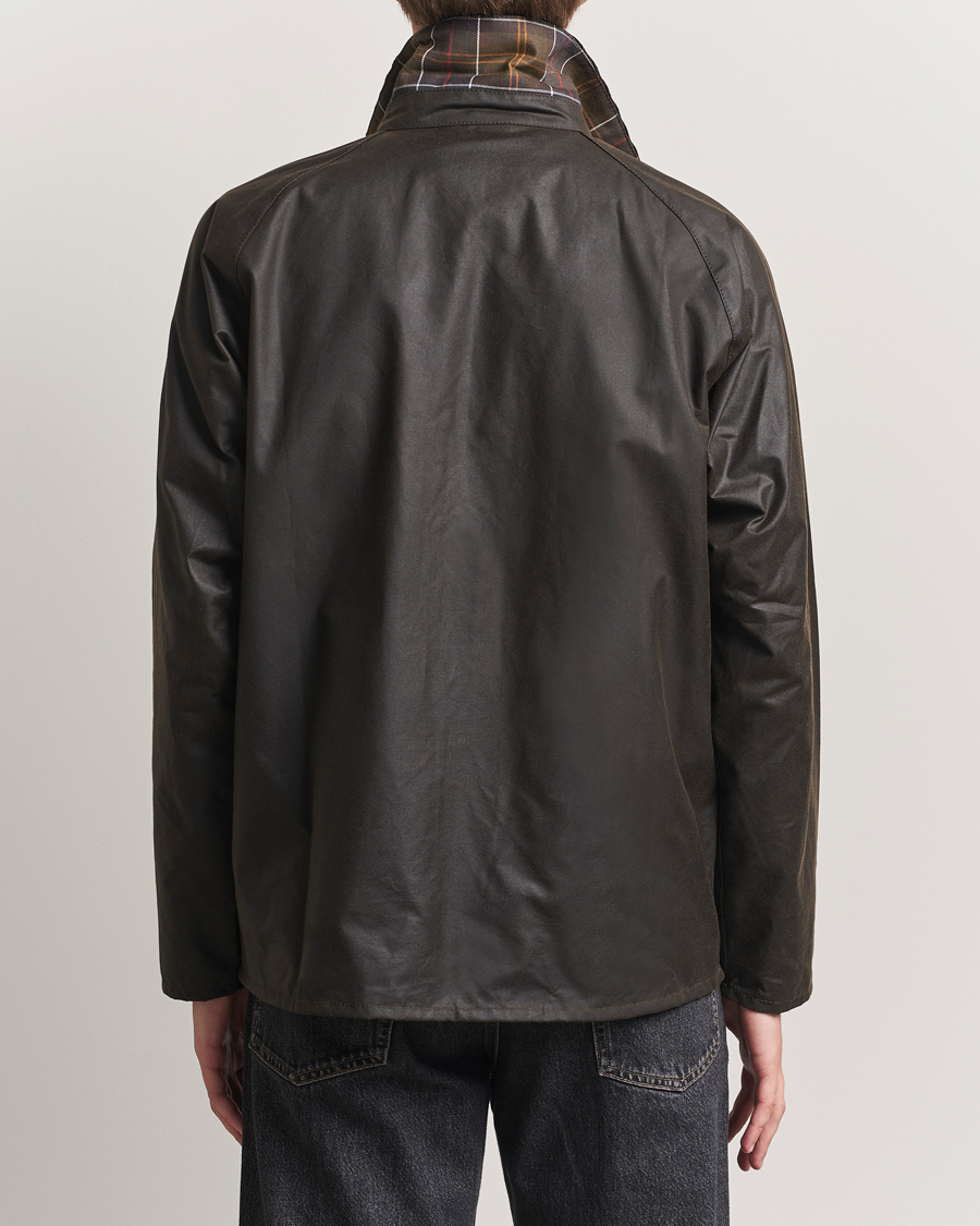 Herr | Jackor | Barbour Lifestyle | Tracker Wax Jacket Olive