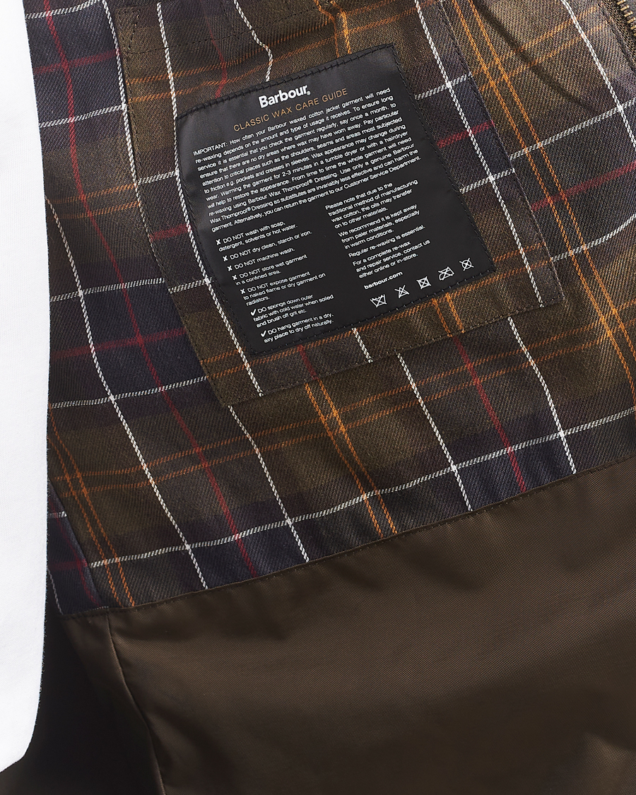 Herr | Jackor | Barbour Lifestyle | Tracker Wax Jacket Olive