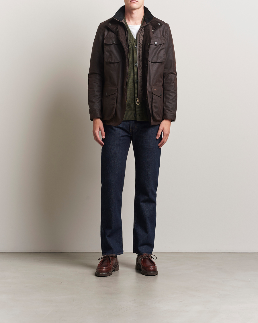 Herr | Jackor | Barbour Lifestyle | Ogston Waxed Jacket Rustic