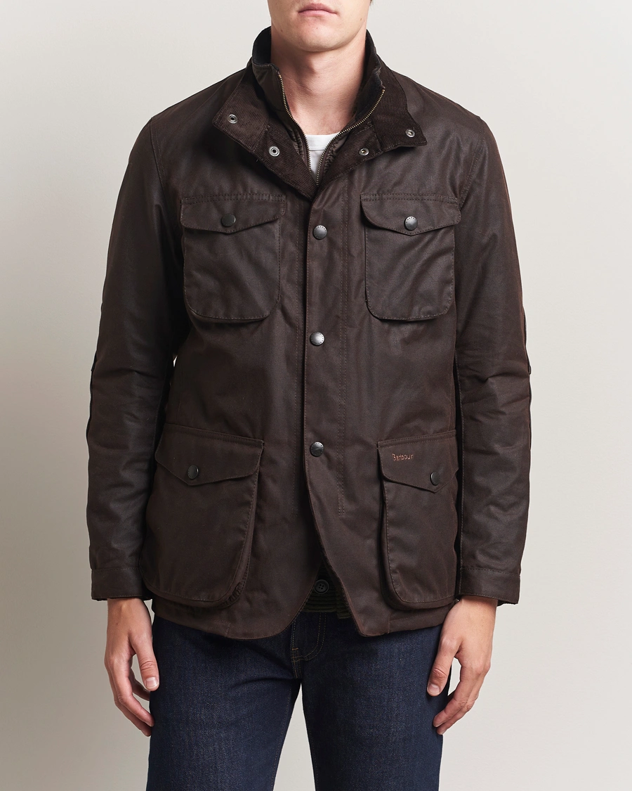 Herr | Jackor | Barbour Lifestyle | Ogston Waxed Jacket Rustic