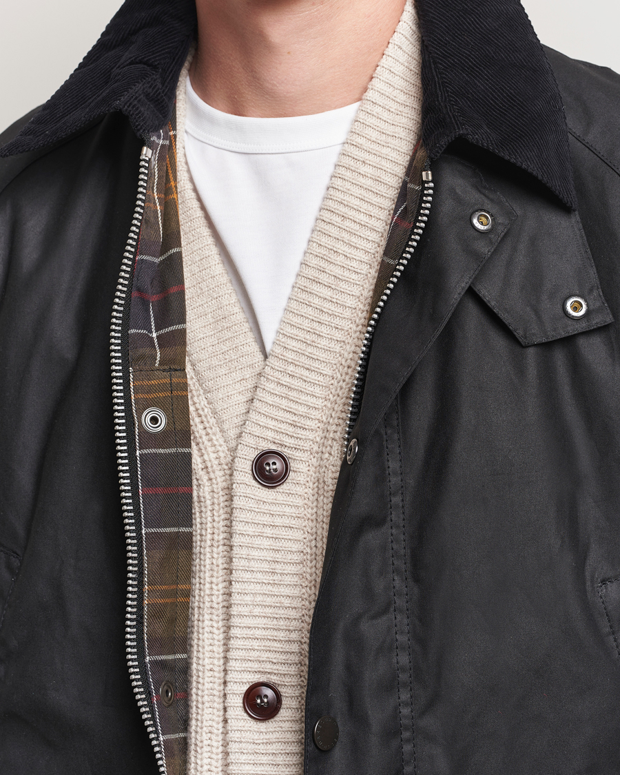 Herr | Jackor | Barbour Lifestyle | Ashby Wax Jacket Black