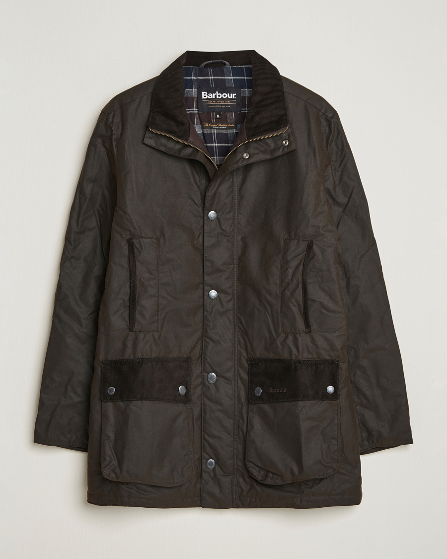 Herr | Jackor | Barbour Lifestyle | Modern Border Wax Jacket Brown