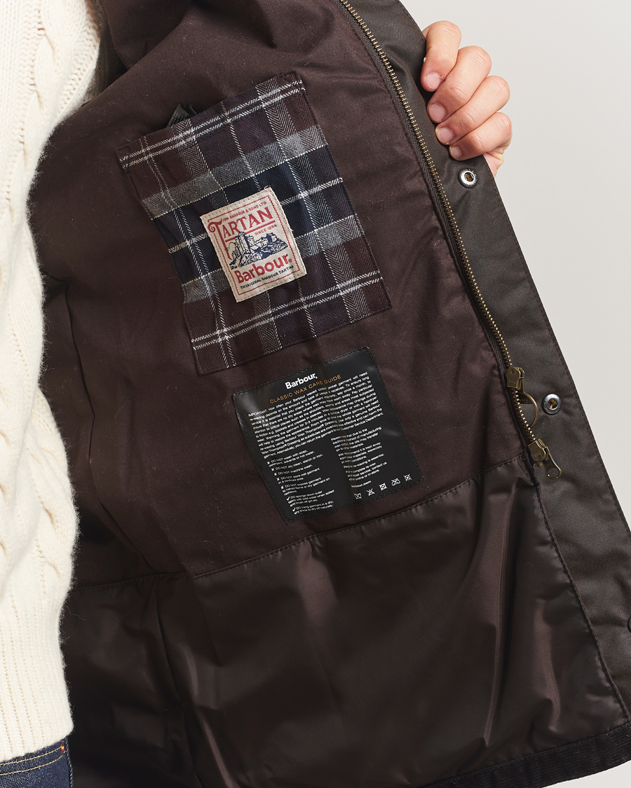 Herr | Jackor | Barbour Lifestyle | Modern Border Wax Jacket Brown