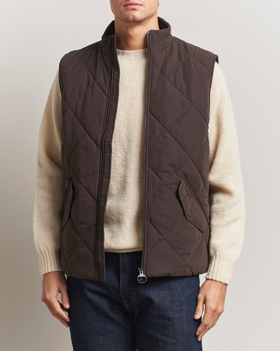 Herr | Västar | Barbour Lifestyle | City Chelsea Quilted Gilet Brown