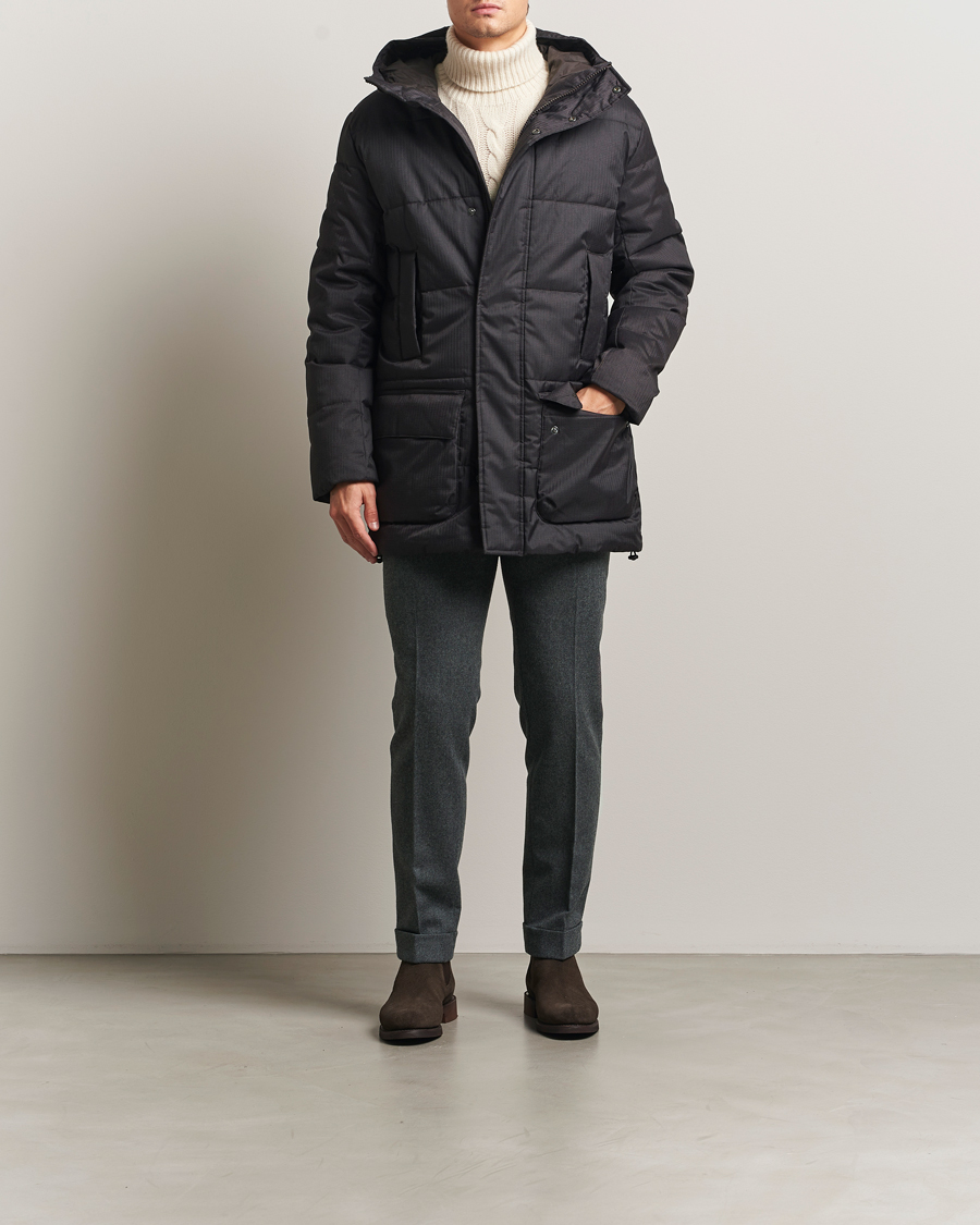 Herr | Jackor | Barbour Lifestyle | Winter Beaufort Padded Puffer Jacket Dark Oak
