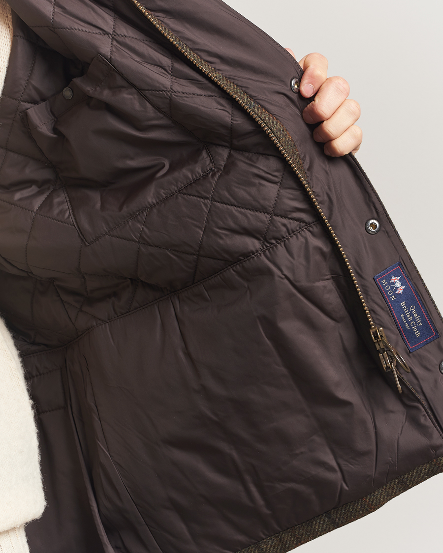 Herr | Jackor | Barbour Lifestyle | Bedale Check Wool Jacket Olive