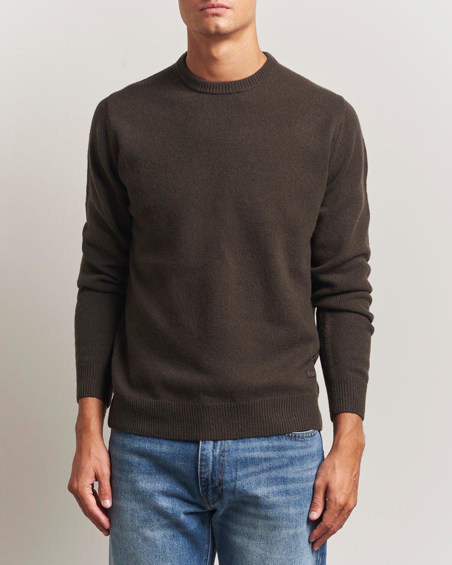Herr | Tröjor | Barbour Lifestyle | Patch Crew Dark Oak