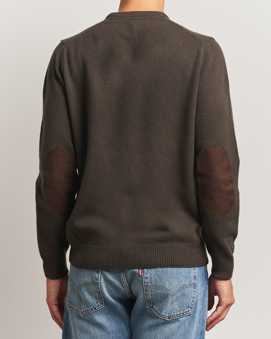 Herr | Tröjor | Barbour Lifestyle | Patch Crew Dark Oak