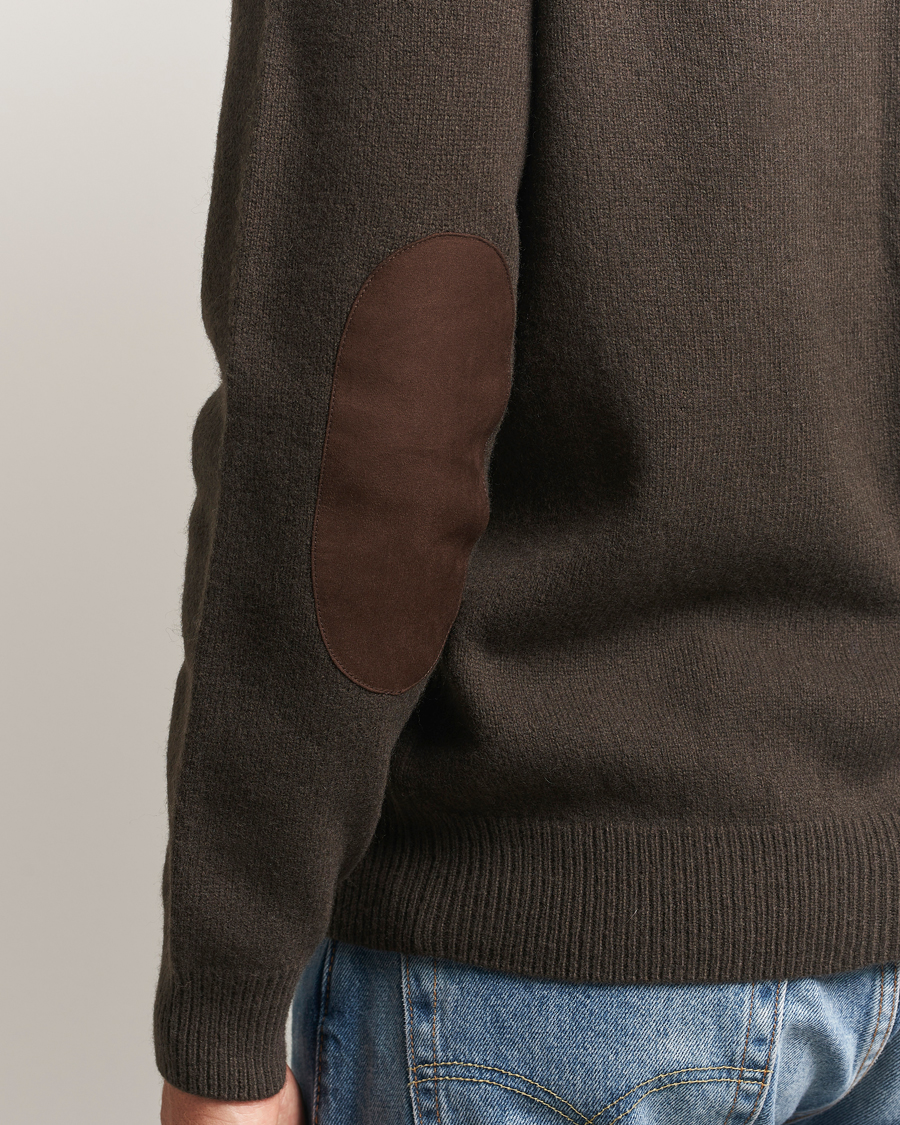 Herr | Tröjor | Barbour Lifestyle | Patch Crew Dark Oak