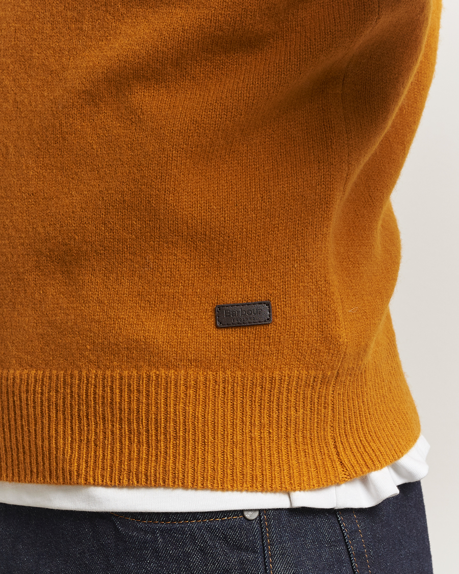 Herr | Tröjor | Barbour Lifestyle | Patch Crew Dark Copper
