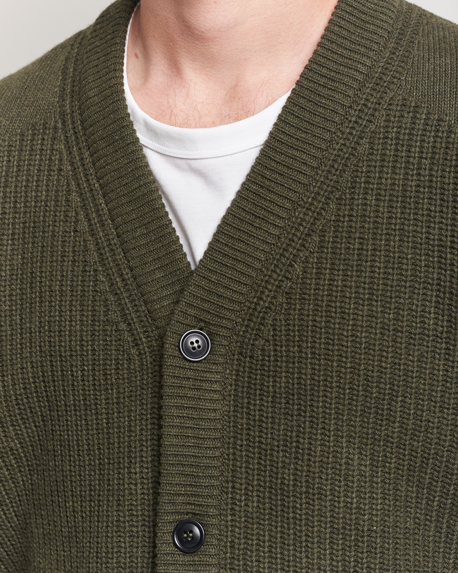 Herr | Tröjor | Barbour Lifestyle | Mainland Knitted Cardigan Olive
