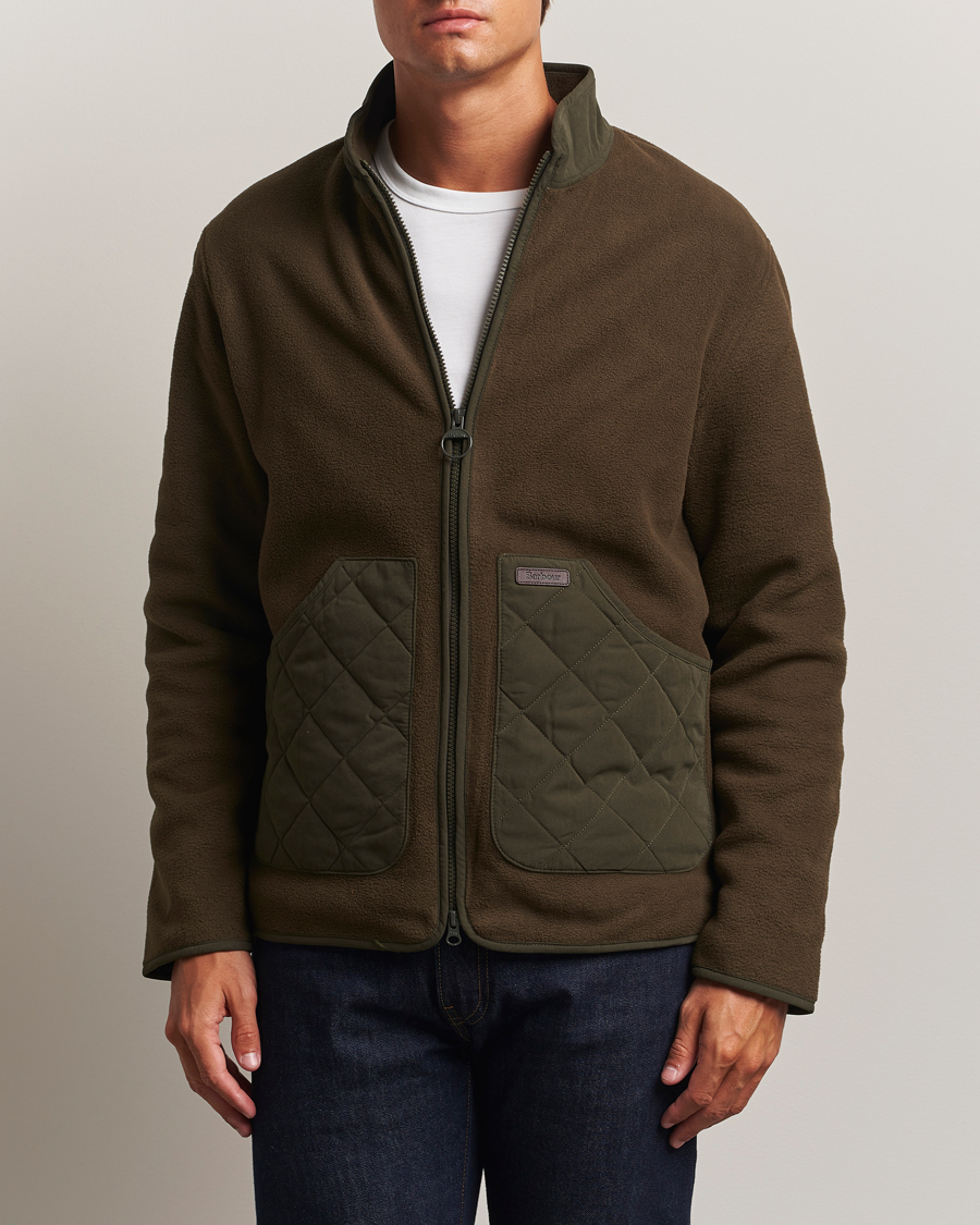 Herr | Tröjor | Barbour Lifestyle | Lowich Fleece Jacket Olive