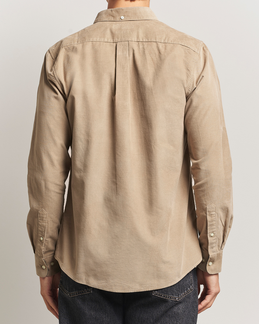 Herr | Skjortor | Barbour Lifestyle | Ramsey Corduroy Shirt Washed Stone
