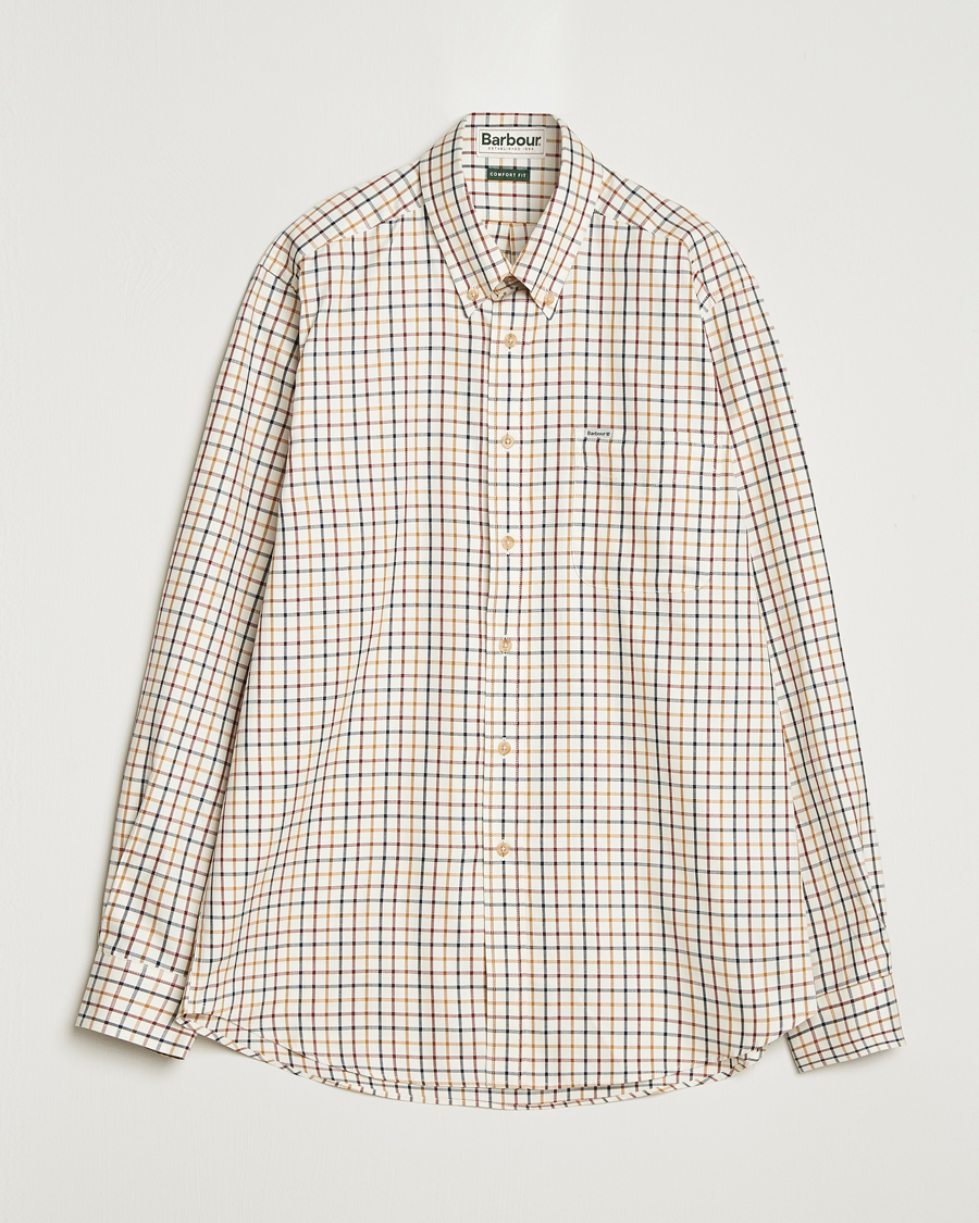 Herr | Skjortor | Barbour Lifestyle | Sporting Tattersall Comfort Fit Shirt Copper