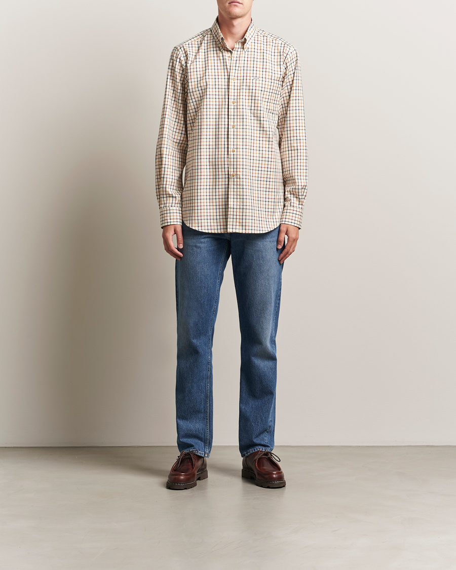Herr | Skjortor | Barbour Lifestyle | Sporting Tattersall Comfort Fit Shirt Copper