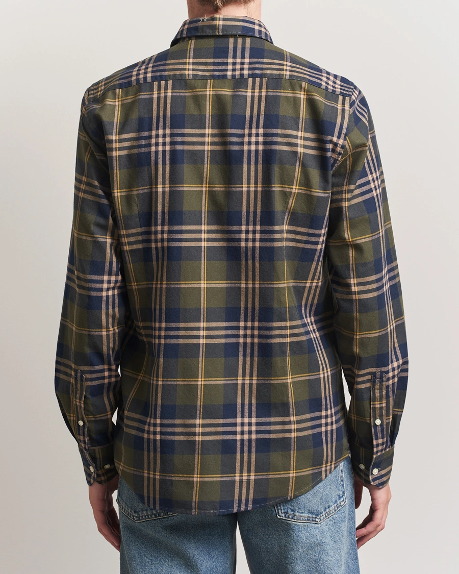 Herr | Skjortor | Barbour Lifestyle | Edgar Checked Shirt Olive
