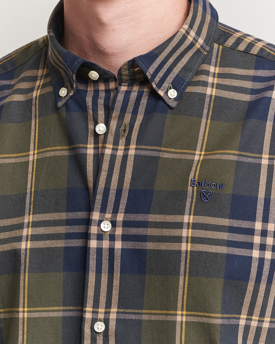 Herr | Skjortor | Barbour Lifestyle | Edgar Checked Shirt Olive
