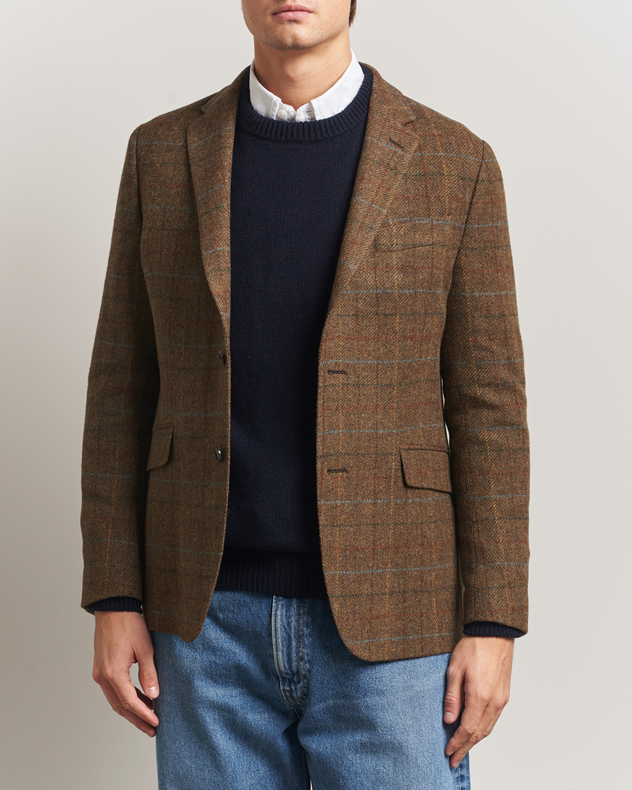 Herr | Kavajer | Barbour Lifestyle | Sullivan Moons Check Blazer Brown