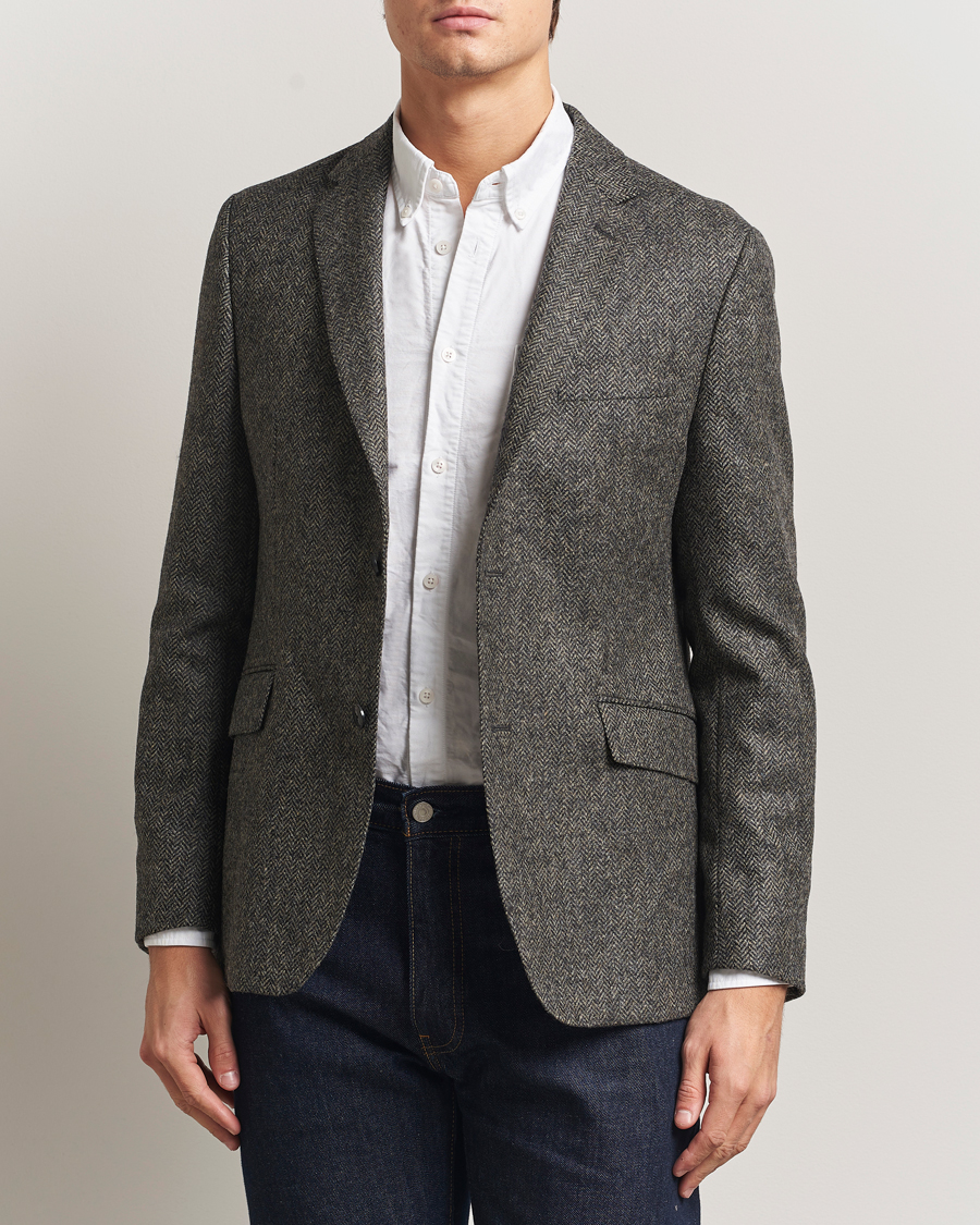 Herr | Kavajer | Barbour Lifestyle | Firth Moons Herringbone Blazer Grey