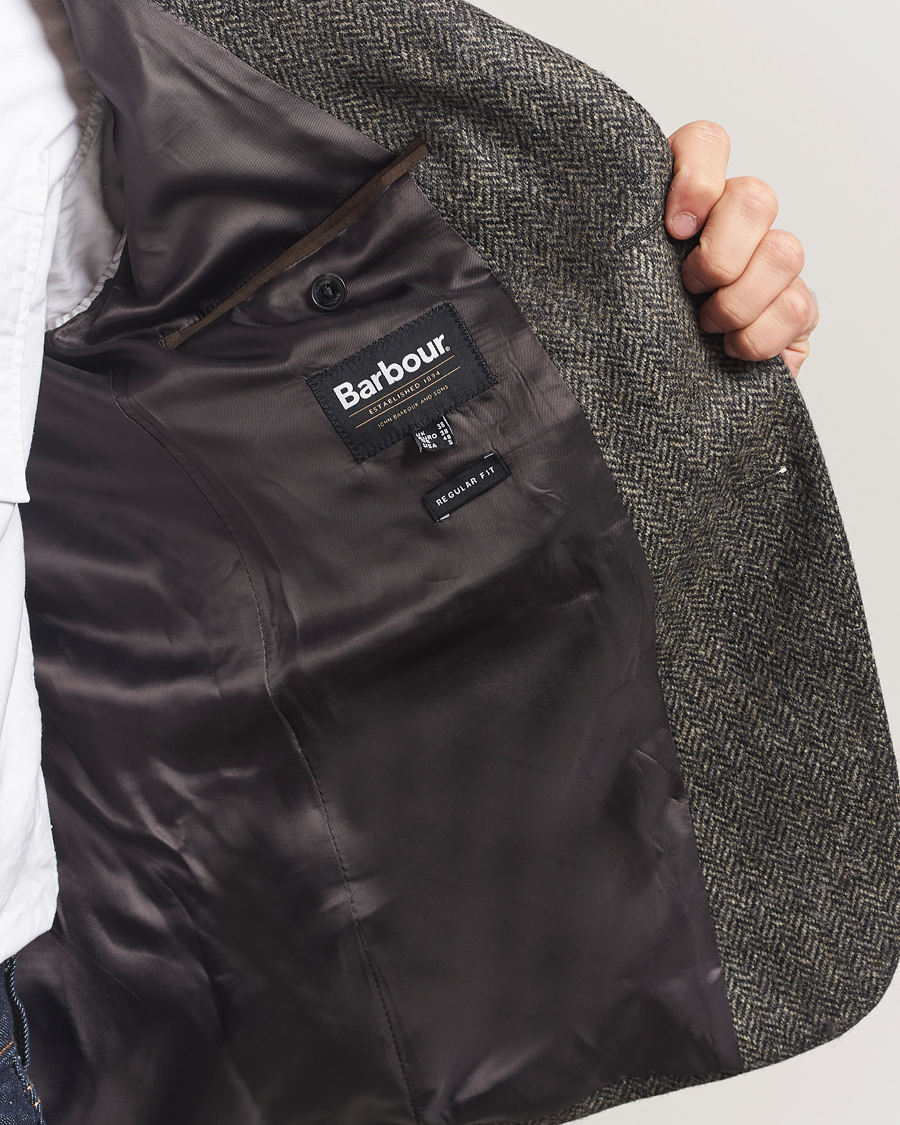 Herr | Kavajer | Barbour Lifestyle | Firth Moons Herringbone Blazer Grey