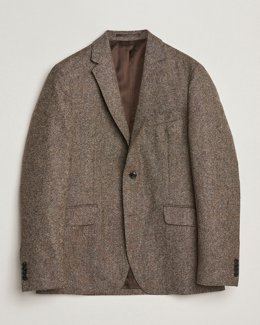 Herr | Kavajer | Barbour Lifestyle | Godfrey Moons Shetlands Blazer Brown