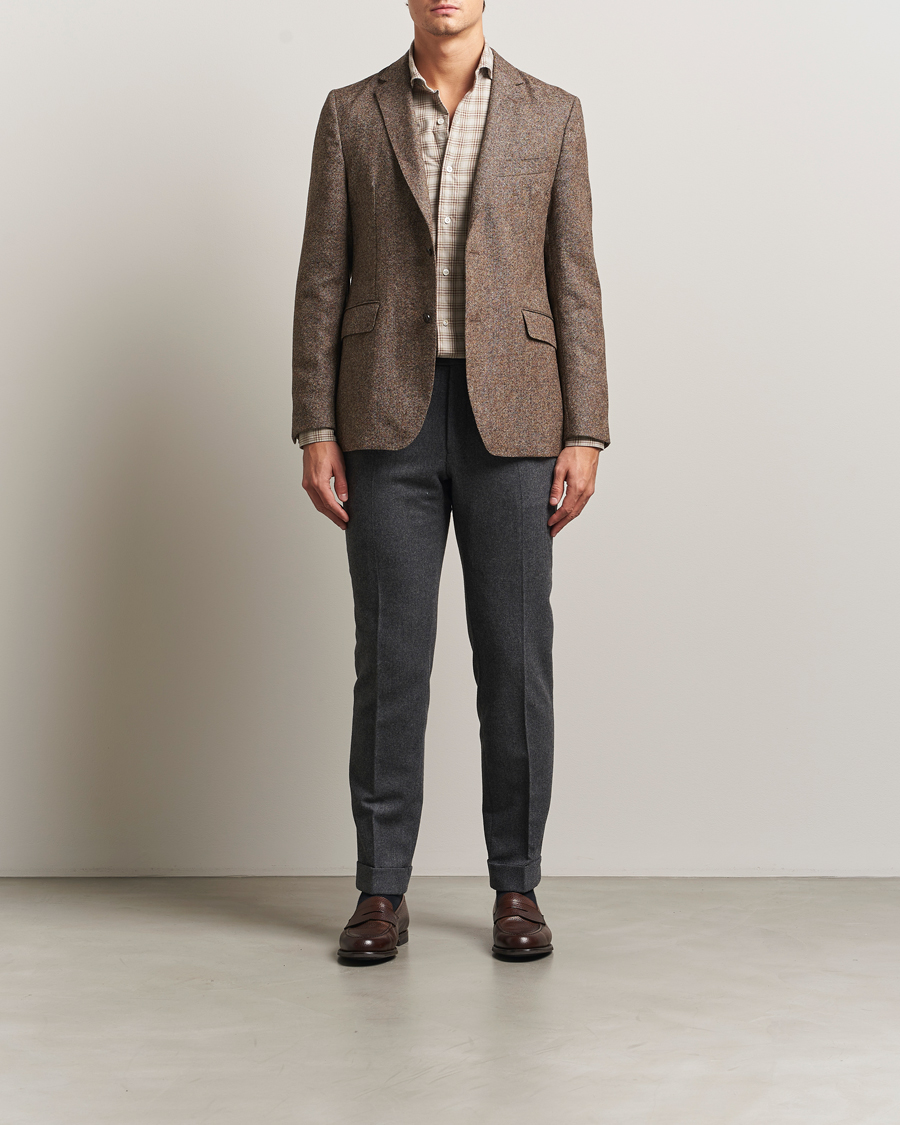 Herr | Kavajer | Barbour Lifestyle | Godfrey Moons Shetlands Blazer Brown