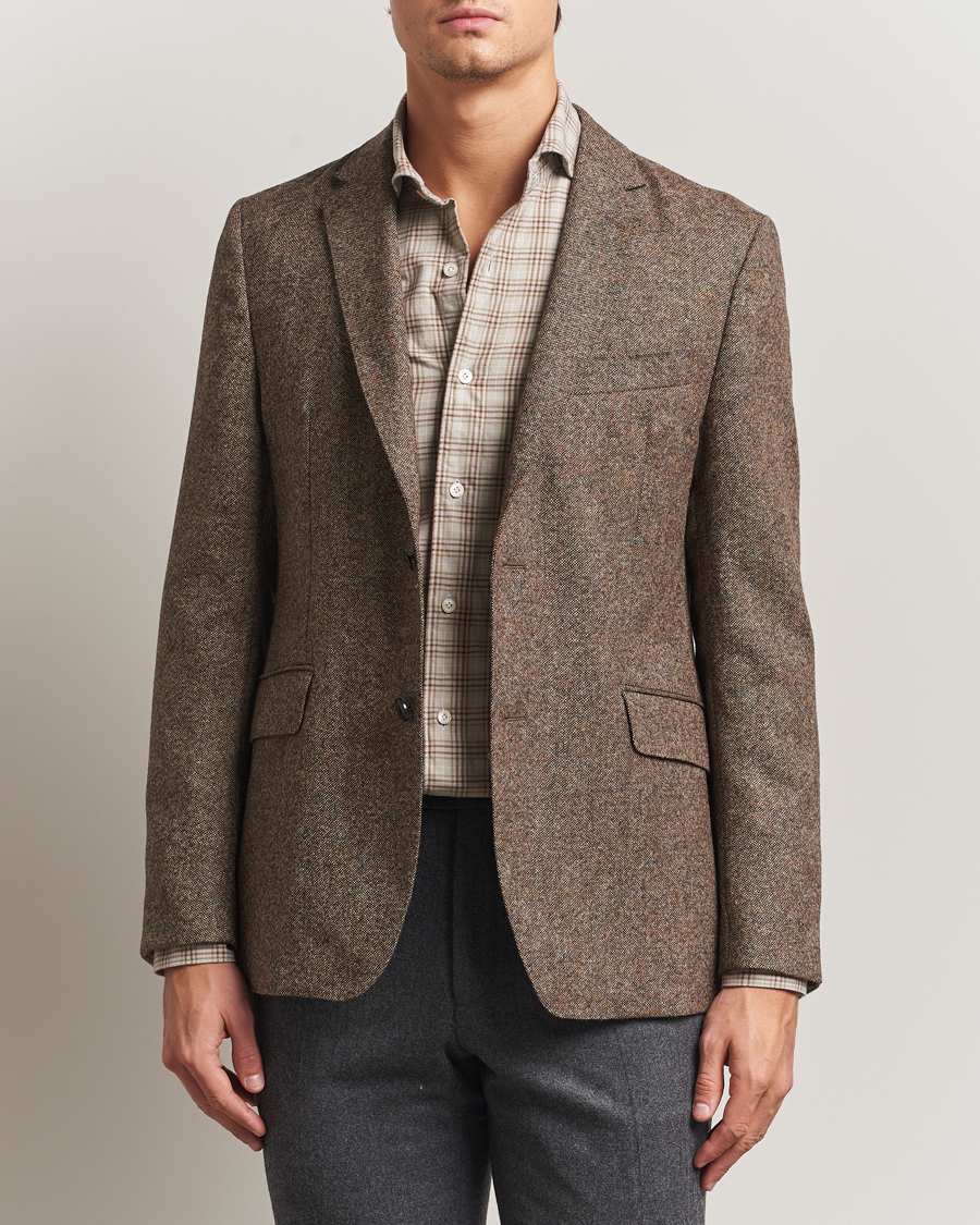 Herr | Kavajer | Barbour Lifestyle | Godfrey Moons Shetlands Blazer Brown