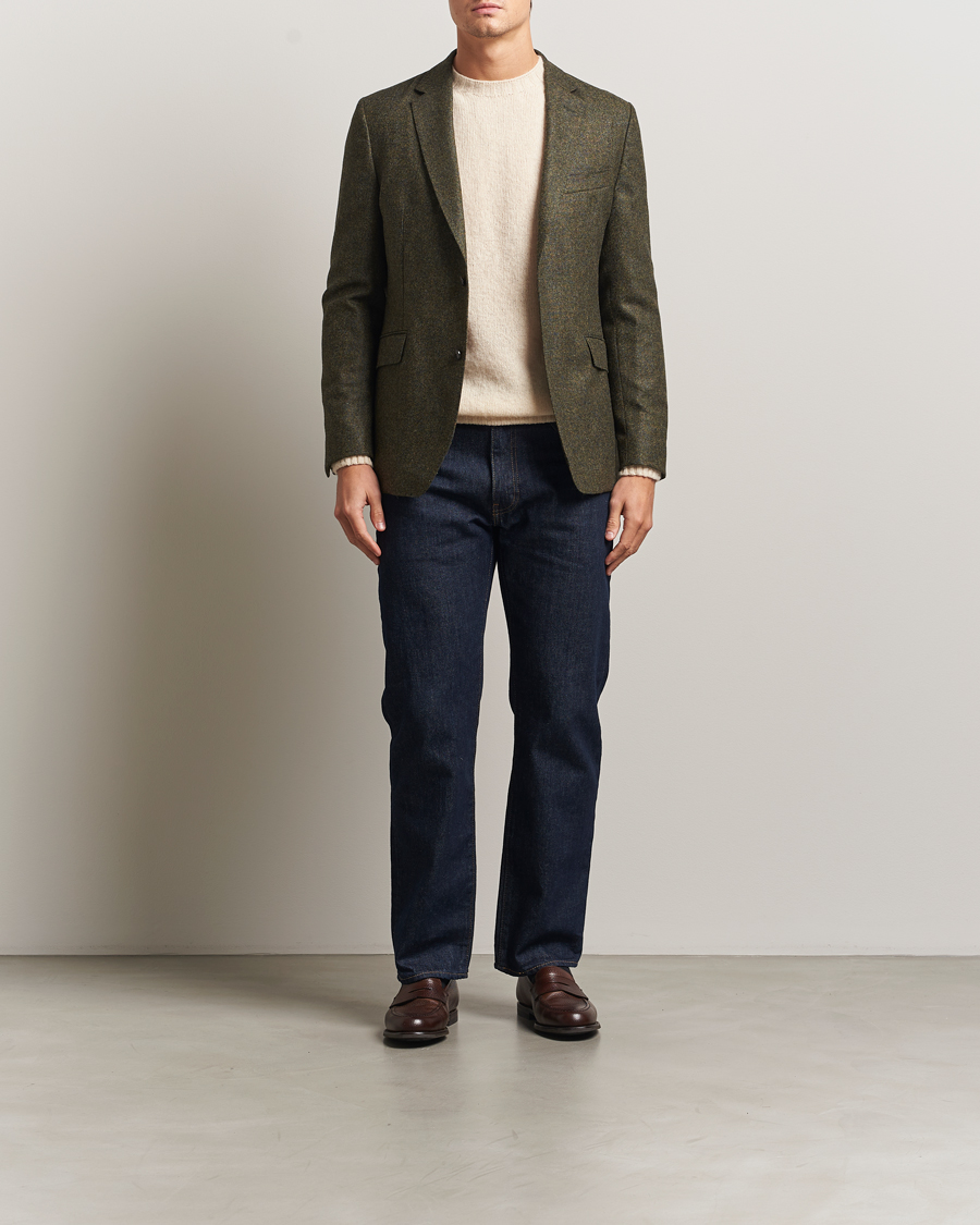 Herr | Kavajer | Barbour Lifestyle | Godfrey Moons Shetlands Blazer Olive