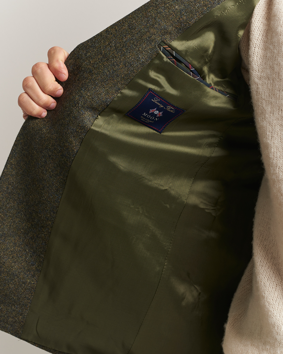 Herr | Kavajer | Barbour Lifestyle | Godfrey Moons Shetlands Blazer Olive