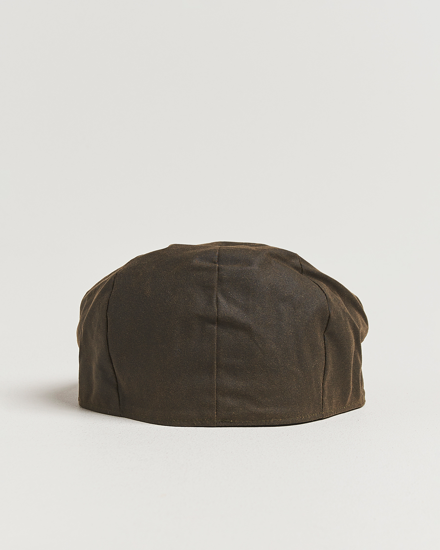 Herr | Hattar & kepsar | Barbour Lifestyle | Waxed Flat Cap Olive