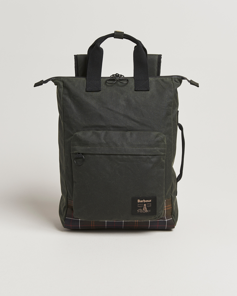 Herr | Väskor | Barbour Lifestyle | Field Wax Backpack Sage