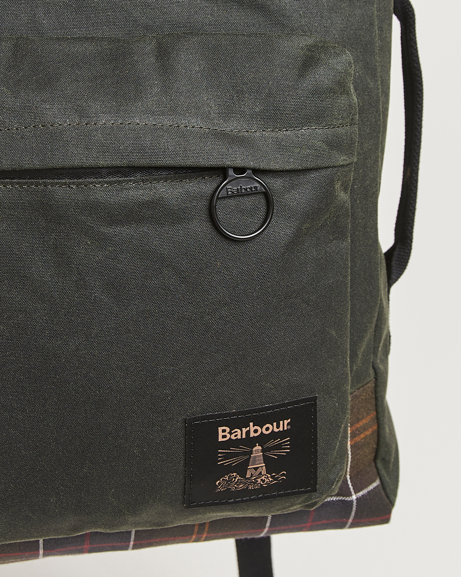 Herr | Väskor | Barbour Lifestyle | Field Wax Backpack Sage
