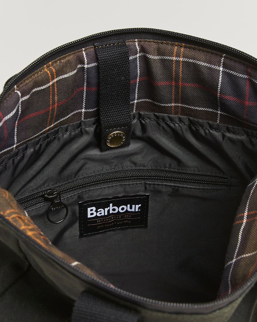 Herr | Väskor | Barbour Lifestyle | Field Wax Backpack Sage