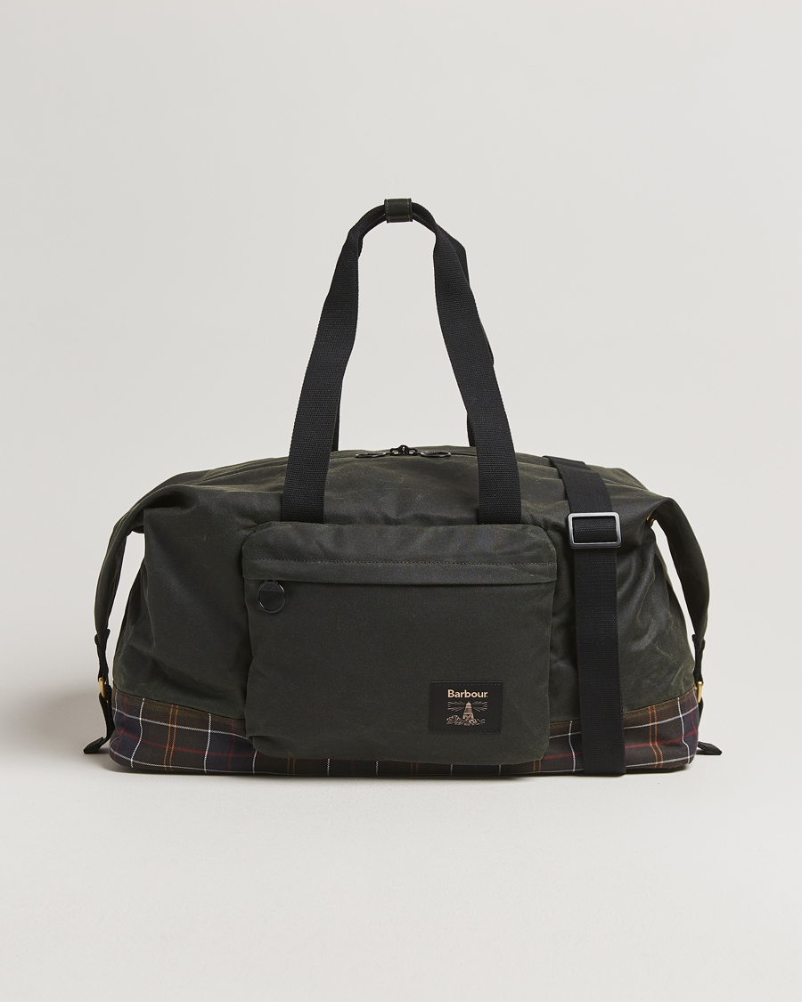 Herr | Väskor | Barbour Lifestyle | Field Wax Holdall Sage