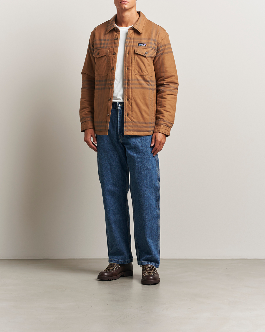 Herr | Skjortor | Patagonia | Lightweigt Insulated Fjord Flannel Shirt Deer Brown