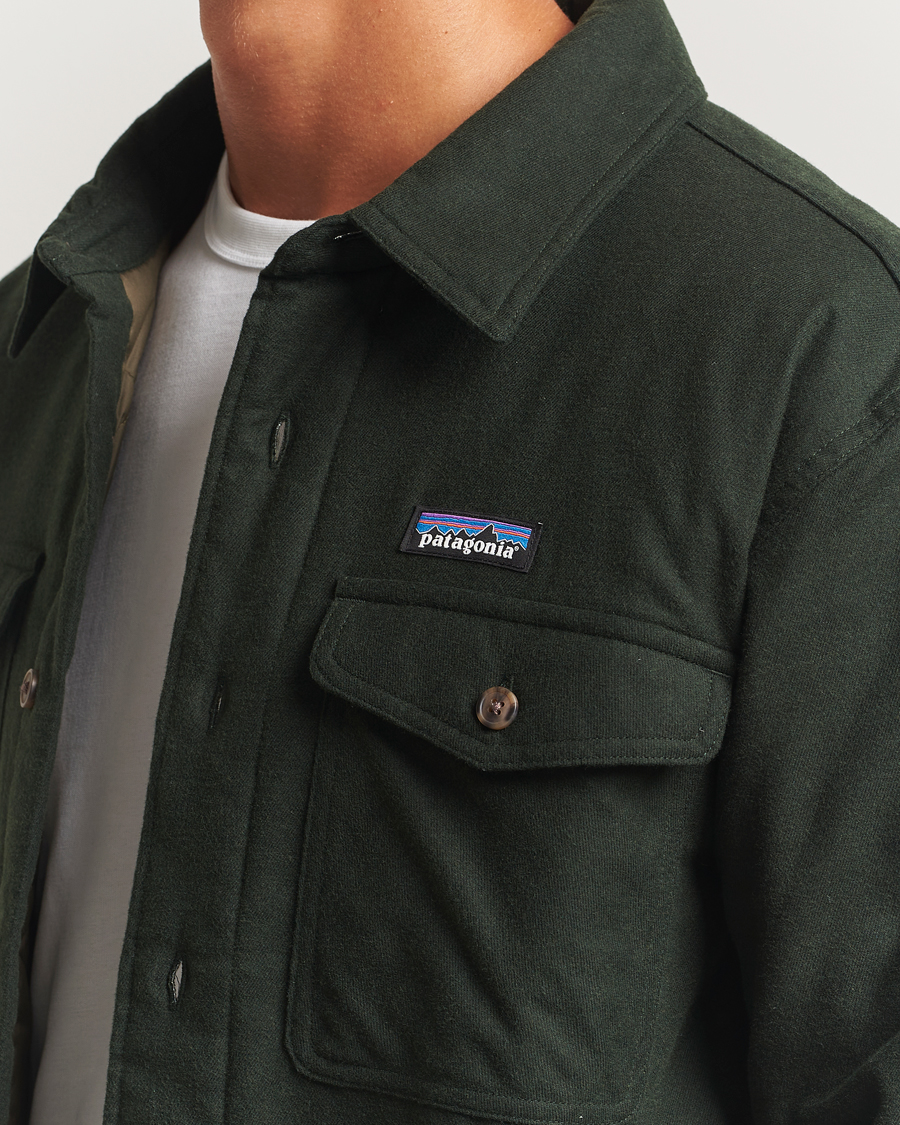 Herr | Skjortor | Patagonia | Lightweigt Insulated Fjord Flannel Shirt Green