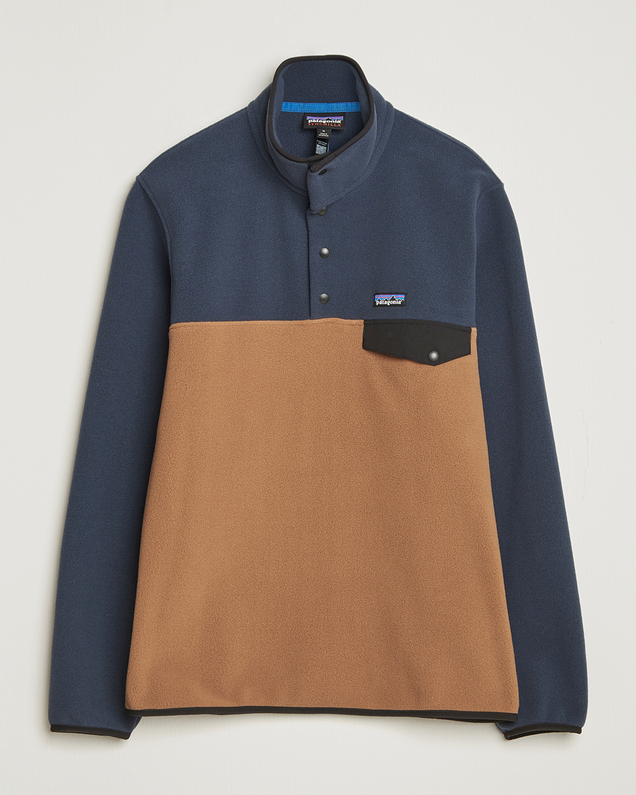 Herr | Tröjor | Patagonia | Synch Snap T Half Zip Fleece Deer Brown