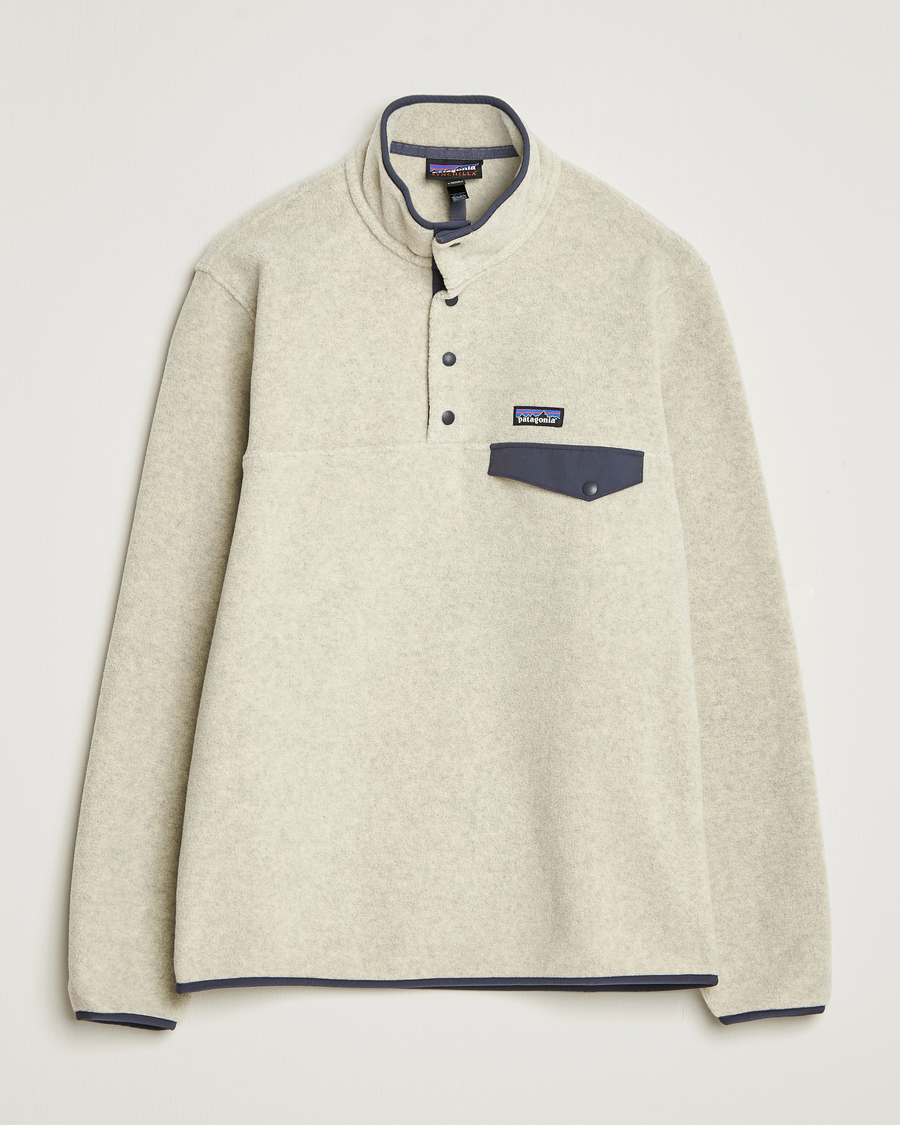 Herr | Tröjor | Patagonia | Synch Snap T Half Zip Fleece Oatmeal Heather