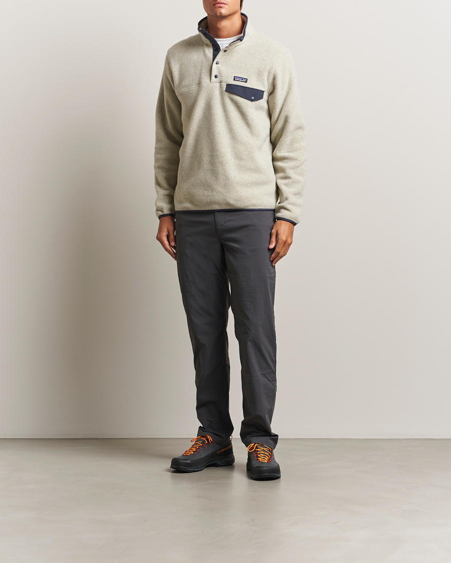 Herr | Tröjor | Patagonia | Synch Snap T Half Zip Fleece Oatmeal Heather