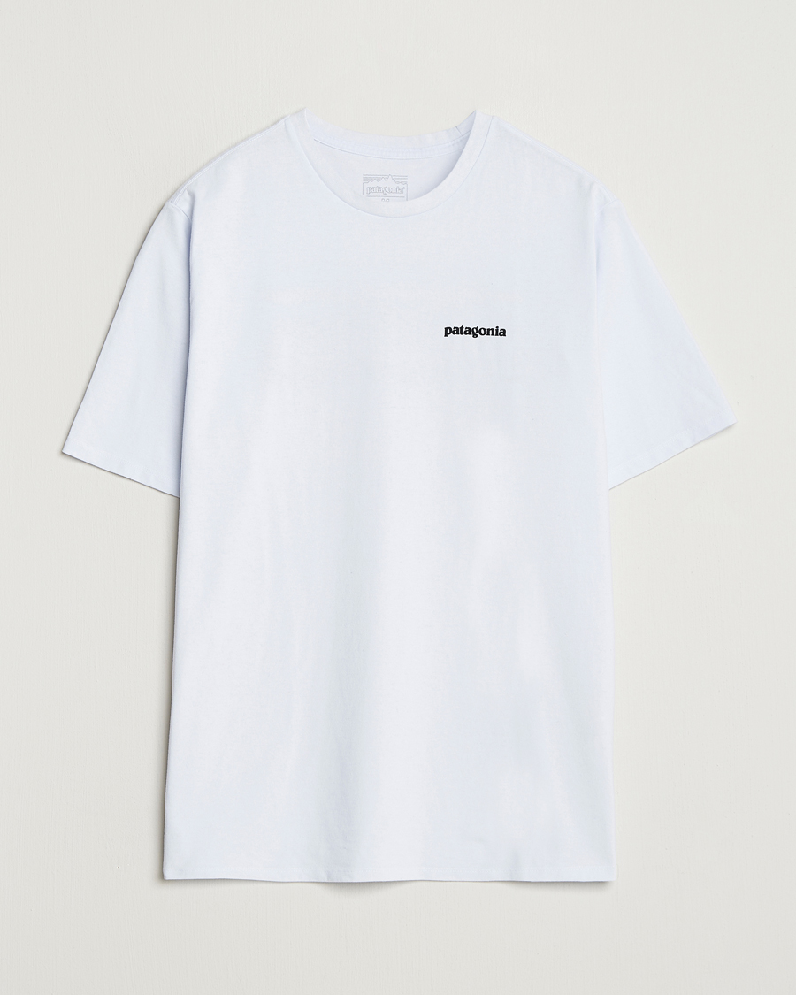 Herr | T-Shirts | Patagonia | P-6 Logo T-Shirt White