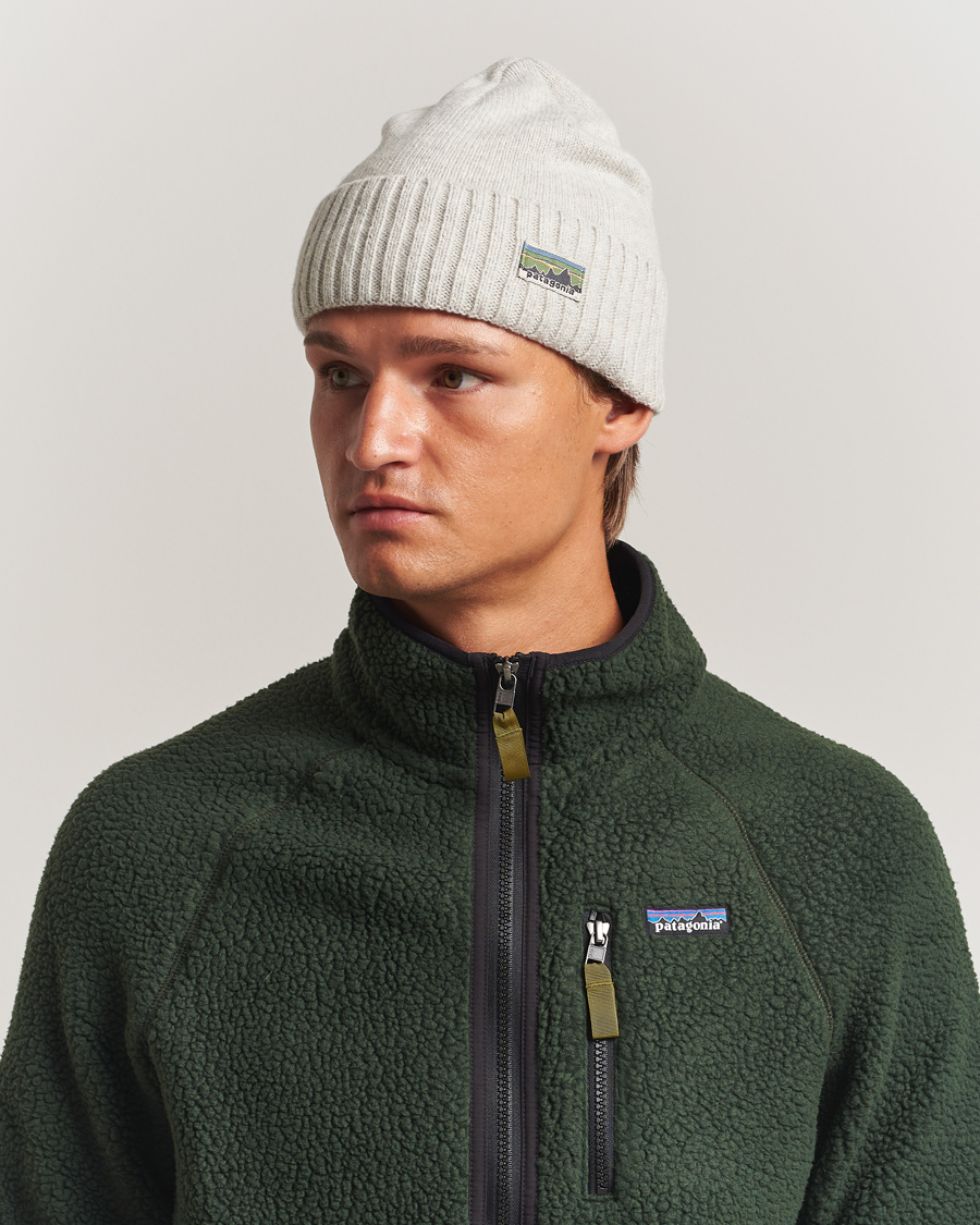 Herr | Mössor | Patagonia | Brodeo Beanie Crisp Grey