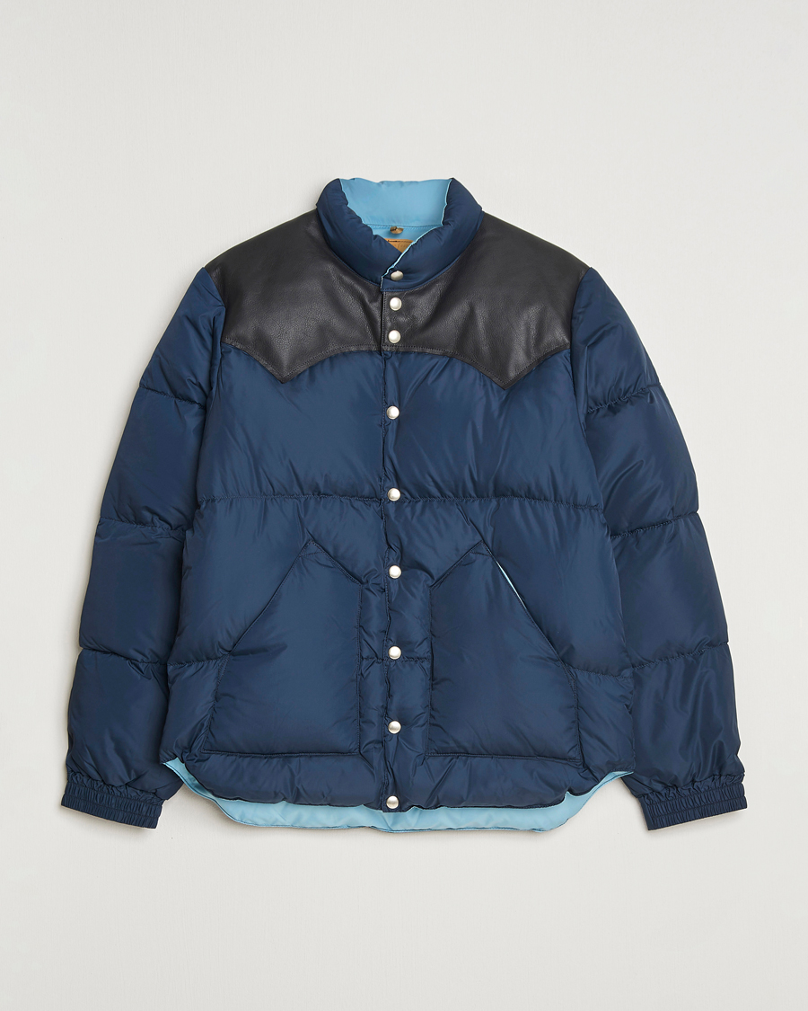 Herr | Jackor | Rocky Mountain Featherbed | Down Jacket Dark Navy