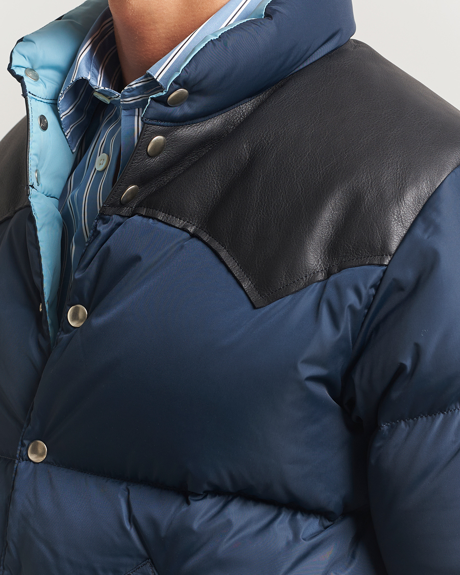 Herr | Jackor | Rocky Mountain Featherbed | Down Jacket Dark Navy