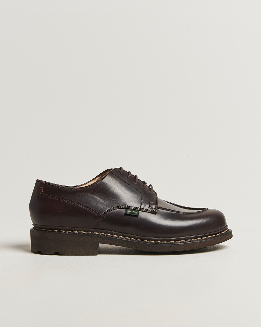 Herr | Derbys | Paraboot | Chambord Cordovan Derby Burgundy