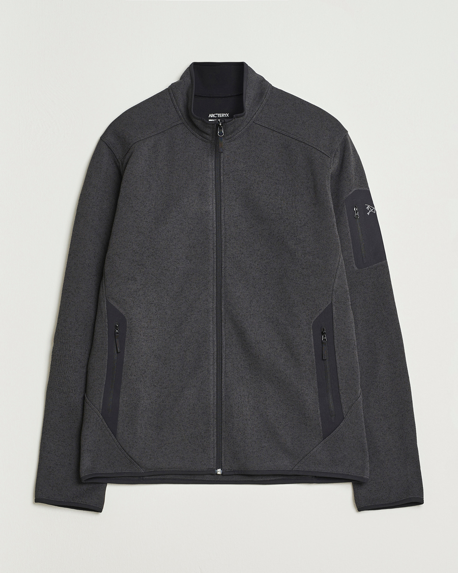 Herr | Tröjor | Arc'teryx | Covert Full-Zip Black Heather