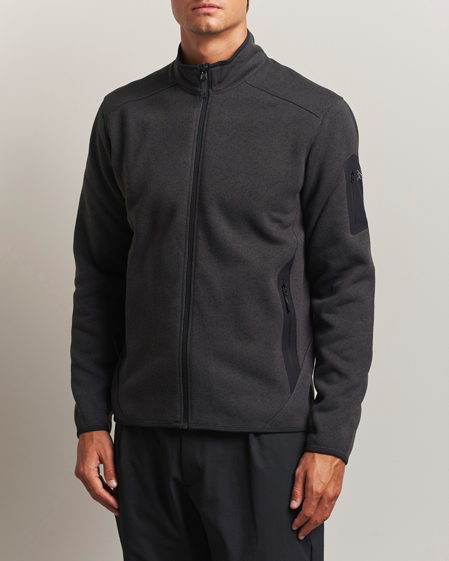 Herr | Tröjor | Arc'teryx | Covert Full-Zip Black Heather