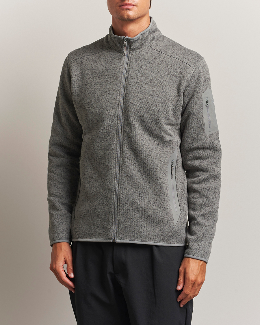 Herr | Tröjor | Arc'teryx | Covert Full-Zip Cloud Heather/Void
