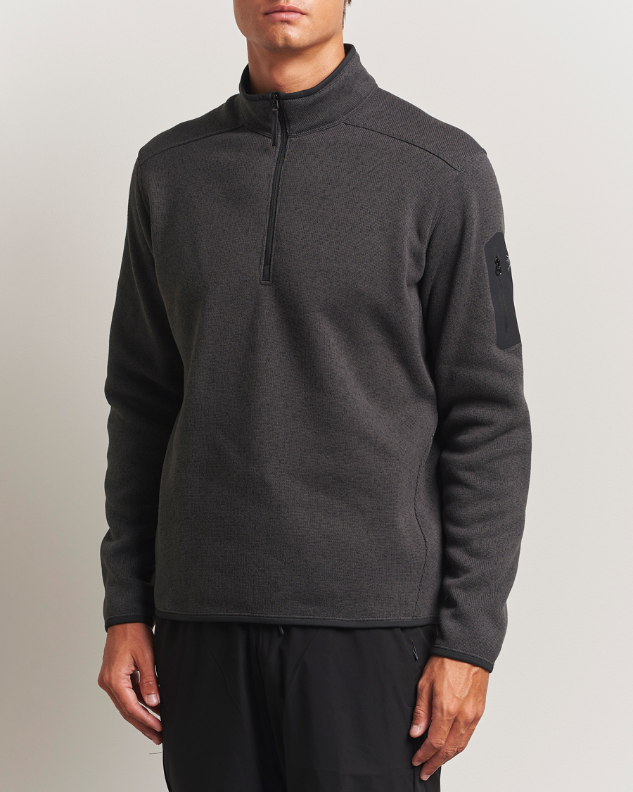 Herr | Tröjor | Arc'teryx | Covert Half-Zip Black Heather